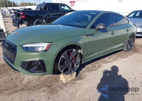 2024 Audi S5 Sportback Prestige Tfsi Quattro Tiptronic из США, поврежденный, VIN WAUB4CF56RA048656